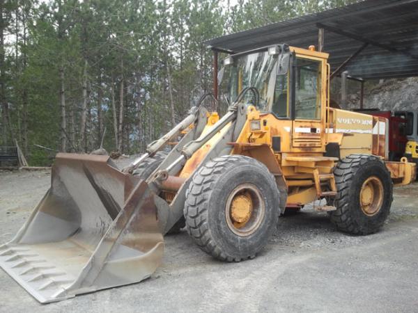 Pale meccaniche gommate usate venieri