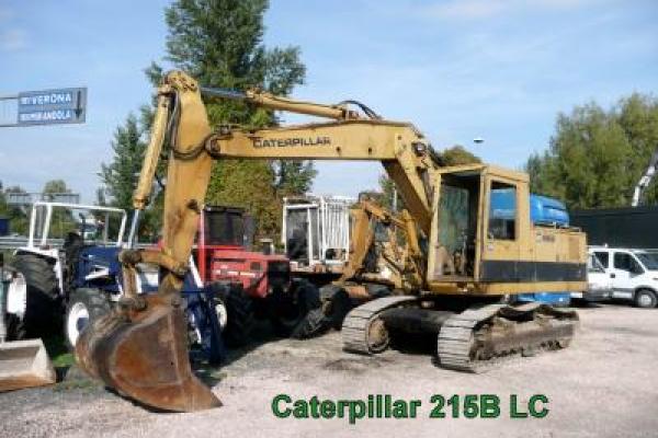 : Caterpillar_CAT 215B LC_Escavatori