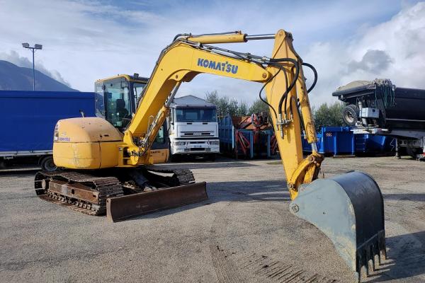KOMATSU_PC80MR-3_Miniescavatori : KOMATSU_PC80MR-3_Miniescavatori